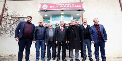 Malatya Darende’de yenilenen hamam hizmete açıldı