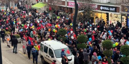 Bolu’da yüzlerce kişi ‘Ramazan Alayı’ yürüyüşünde buluştu