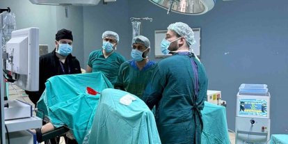 Kahta Devlet Hastanesi’nde böbrek taşı tedavisinde yeni dönem