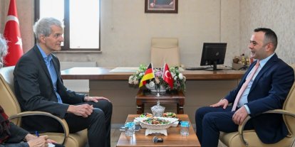 Almanya Federal Cumhuriyeti Büyükelçiliği elçisi Stefan Bredohl Erzurum’da