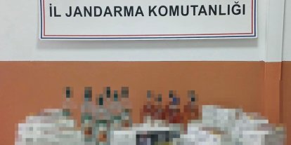 Şavşat’ta kaçak sigara ve içki ele geçirildi