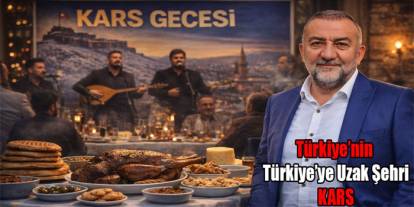 Alibeyoğlu yazdı: "Türkiye’nin Türkiye’ye Uzak Şehri Kars"