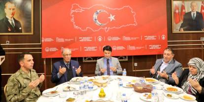 Vali Vekili Göçer, Şehit Aileleri ve Gazilerle İftarda Buluştu