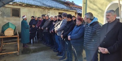 Soba faciasında ölen yaşlı adam son yolculuğuna uğurlandı