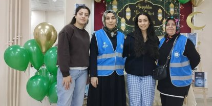 Söke’de KYK yurdunda Ramazan köşesi oluşturuldu