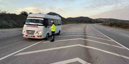 Çanakkale’de 509 araç trafikten men edildi