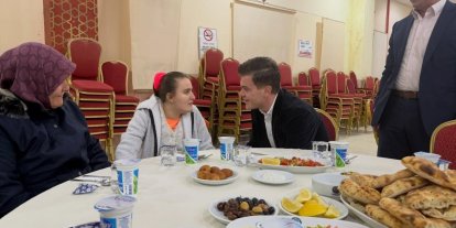 Simav Kaymakamı Karaloğlu, şehit yakınları ve gazilerle iftarda buluştu