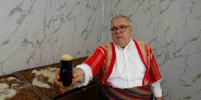 Gaziantep’te meyan şerbeti iftar sofralarındaki yerini aldı