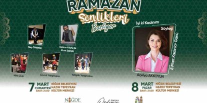 Niğde’de Ramazan coşkusu başladı