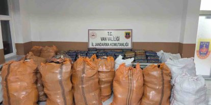 Van’da gümrük kaçağı malzeme ele geçirildi