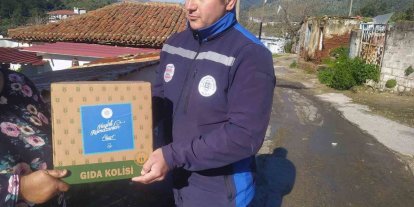 Muğla Büyükşehir’den Ramazan’da gıda kolisi desteği