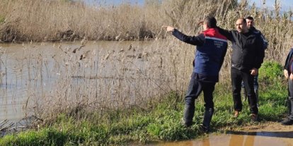 Köşk’te su altında kalan ve zarar gören ekili tarım alanları tespit edildi