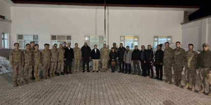 Kemaliye’de Başbağlar Jandarma Karakolu’nda iftar programı düzenlendi