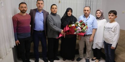 Vali Eldivan, gazi ailesinin iftar sofrasına konuk oldu