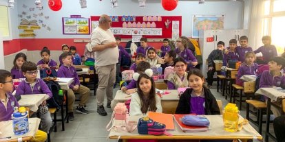 Efelerli çocuklara çevre bilinci anlatıldı