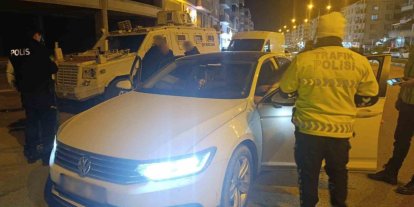 Mardin’deki asayiş uygulamasında 4 sürücüye cezai işlem uygulandı
