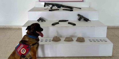 Van’da uyuşturucu ve silah ele geçirildi