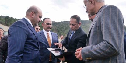 Bakan Uraloğlu Mihalgazi yolunda incelemelerde bulundu