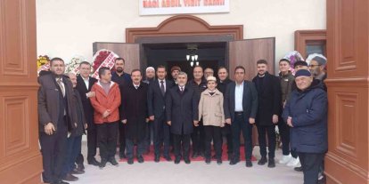 Eskişehir’de Hacı Abdil Yiğit Camii dualarla hizmete açıldı