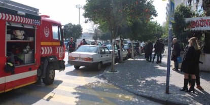 "Araçtan duman çıkıyor" ihbarı ekipleri harekete geçirdi