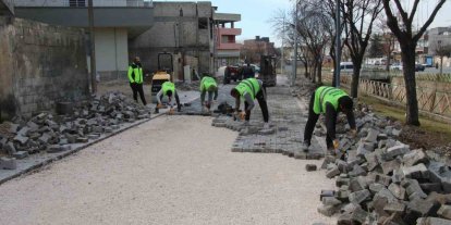 Haliliye’de üstyapı çalışmaları hız kesmeden sürüyor