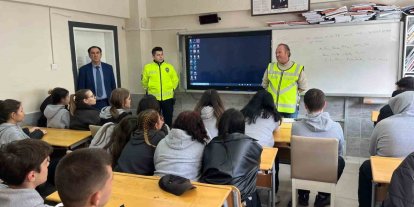 Çan Emniyeti’nden 442 öğrenciye güvenli sürüş eğitimi