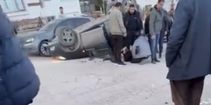 Elazığ’da trafik kazası: 2 yaralı