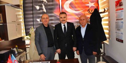 Kaymakam Ahmet Odabaş’tan esnaf ve meslek odalarına ziyaret