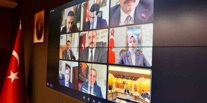 Vali Aydoğdu Başkanlığında koordinasyon toplantısı düzenlendi