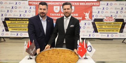 Tavas’ın tescilli baklavası dünya pazarına açılıyor
