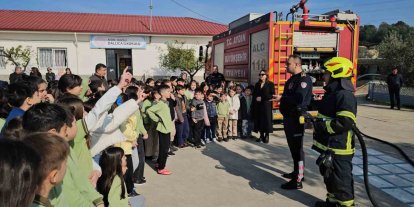 Nazilli’de öğrencilere ’Ormanları Koruma, Afet ve Yangın Eğitimi’ verildi