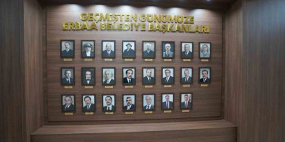 Erbaa Belediyesi’nin yönetim tarihi tek panoda toplandı