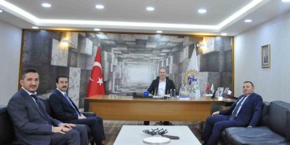 Siirt TSO defterdarlık heyetini kabul etti