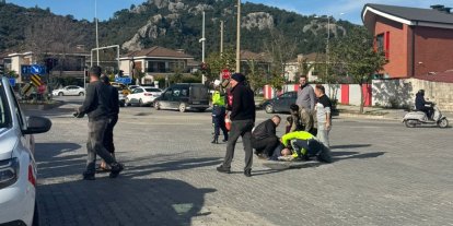 Marmaris’te otomobil yayaya çarptı, sürücü gözaltına alındı