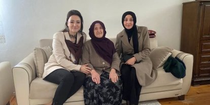 Şehit annesine ziyaret