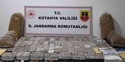 Kütahya’da jandarmadan kaçakçılık operasyonu
