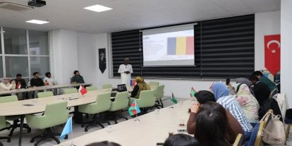 Uluslararası öğrencilerden "Benim Ülkem, Benim Kültürüm" etkinliği