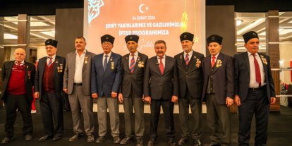 Gölbaşı Belediyesi’nden şehit yakınlarına ve gazilere iftar