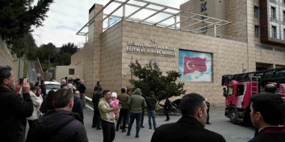 İstanbul’da polisevinde yangın paniği