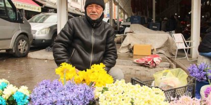 Nergisler Menteşe pazarına renk katıyor