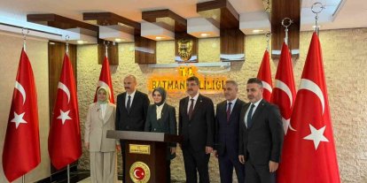 Bakan Göktaş Batman’da temaslarda bulundu