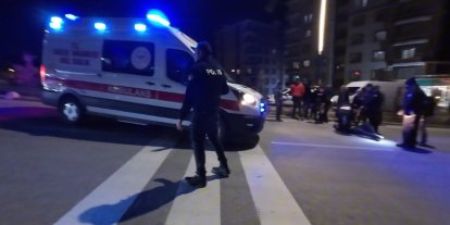 Kavga ettiği kişiye otomobille çarptı: 1 yaralı