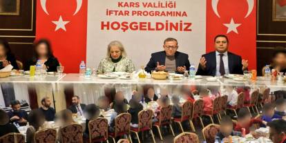 Kars'ta koruma altındaki çocuklarla iftar buluşması