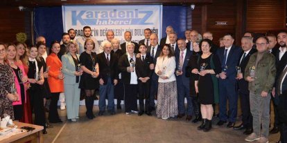 Karadeniz’de ’yılın değerleri’ ödüllerini aldı
