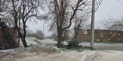 Alaşehir’de bir günde 4 mevsim yaşandı