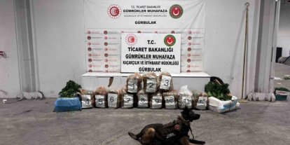 Ağrı’da Gürbulak Sınır Kapısı’nda 51 kilo 520 gram esrar ele geçirildi