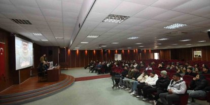 Üniversite öğrencileri dolandırıcılığa karşı bilgilendirildi