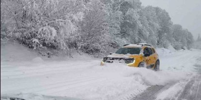 Artvin’in Şavşat ilçesinde eğitime kar engeli