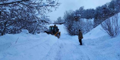 Artvin’de 80 köy yolu ulaşıma kapandı