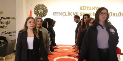 Kütahya Gençlik ve Spor İl Müdürlüğü’nde asli kadroya geçiş ve yemin töreni